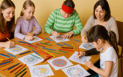 Mandaly k vytisknutí – vytvoř si každý den radost, klid a harmonii